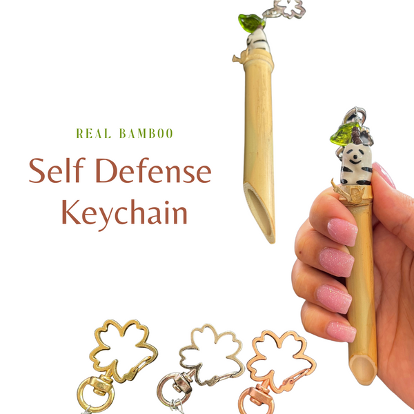 Bamboo Self Defense Keychain